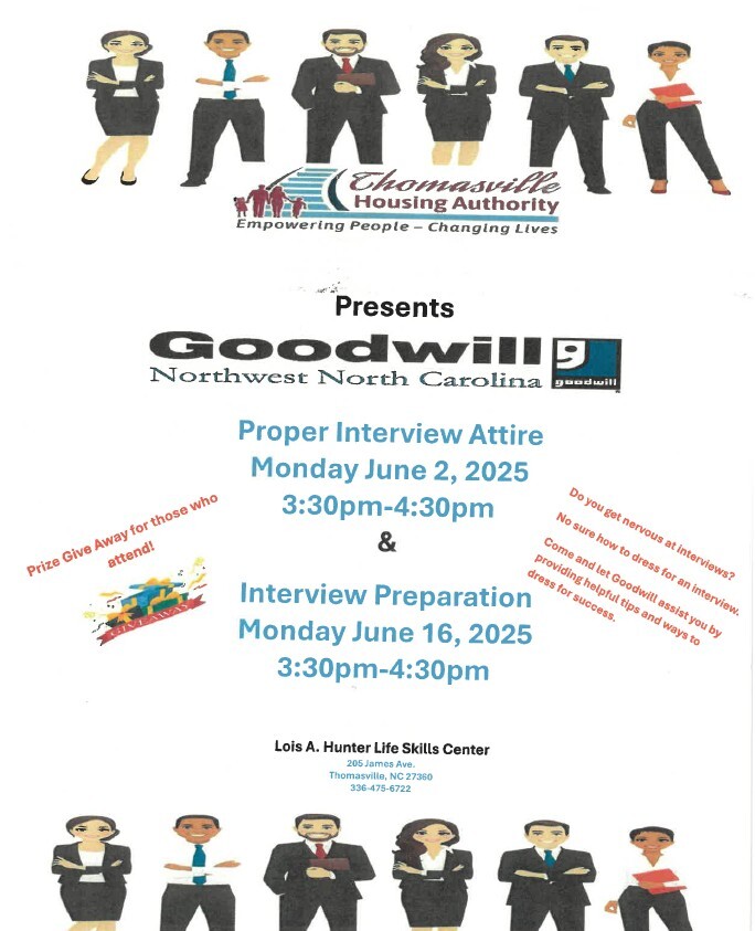Interview prep flyer. All information as listed below.