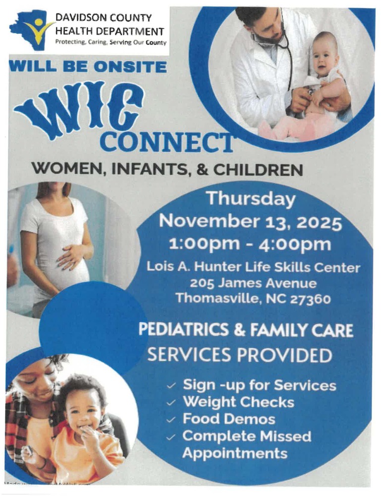 WIC Connect flyer, the informaton on this flyer is in the text above. 