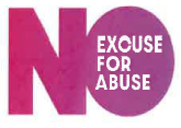 No Excuse for Abuse Logo.